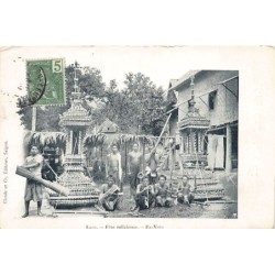 Rare collectable postcards of LAOS. Vintage Postcards of LAOS