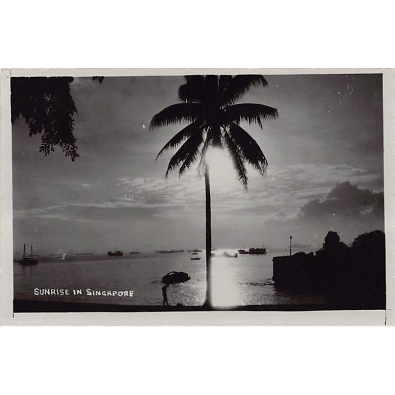 Rare collectable postcards of SINGAPORE. Vintage Postcards of SINGAPORE