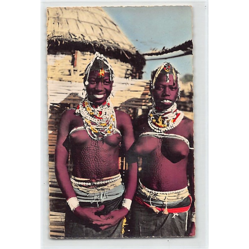 Rare collectable postcards of ETHNIC NUDE. Vintage Postcards of ETHNIC NUDE