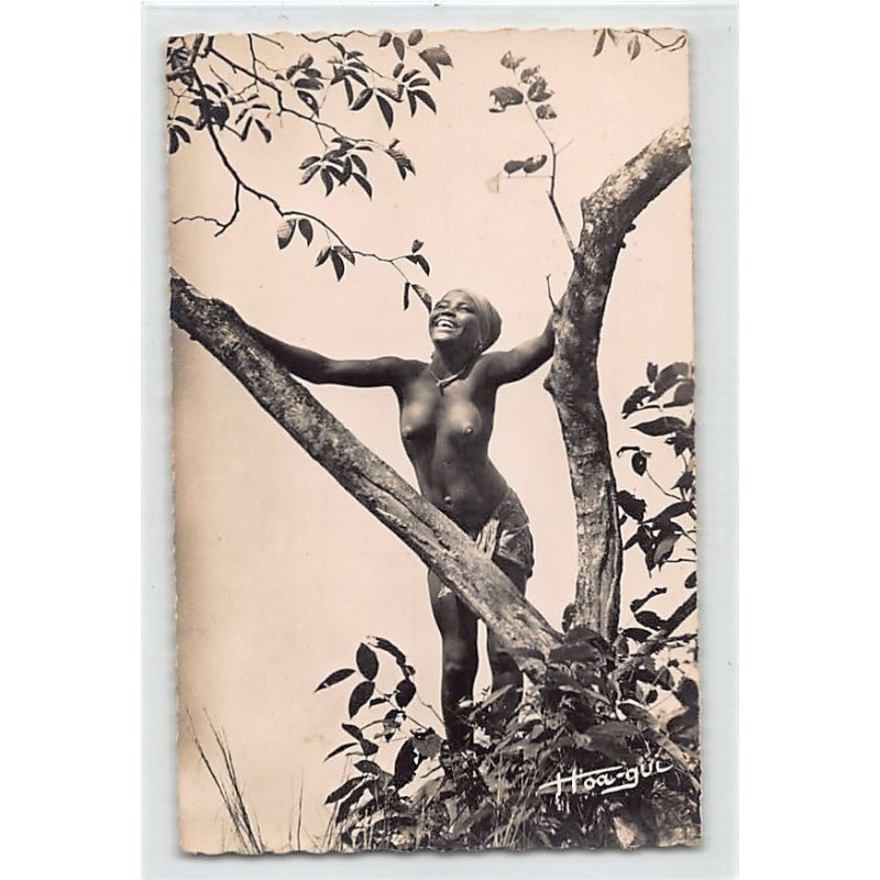 Rare collectable postcards of ETHNIC NUDE. Vintage Postcards of ETHNIC NUDE