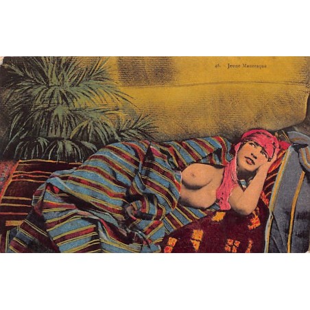 Rare collectable postcards of ETHNIC NUDE. Vintage Postcards of ETHNIC NUDE