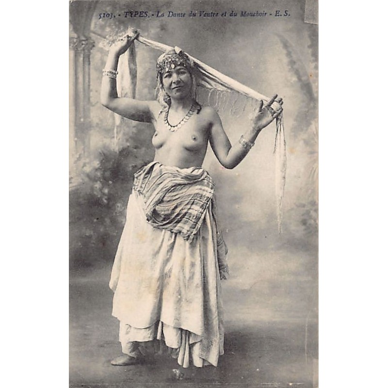 Rare collectable postcards of ETHNIC NUDE. Vintage Postcards of ETHNIC NUDE