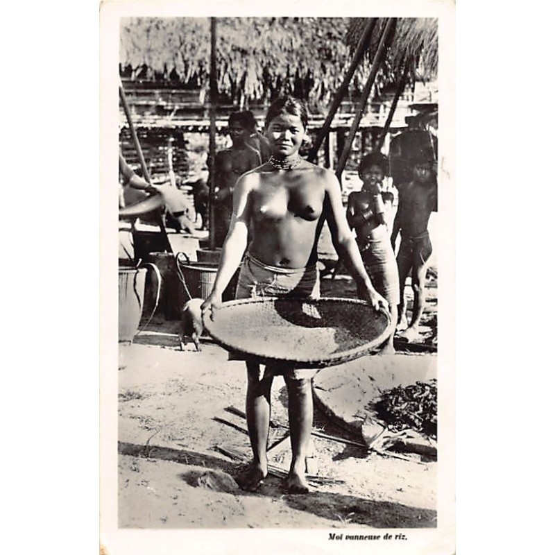 Rare collectable postcards of ETHNIC NUDE. Vintage Postcards of ETHNIC NUDE