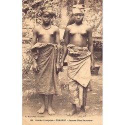 Rare collectable postcards of ETHNIC NUDE. Vintage Postcards of ETHNIC NUDE