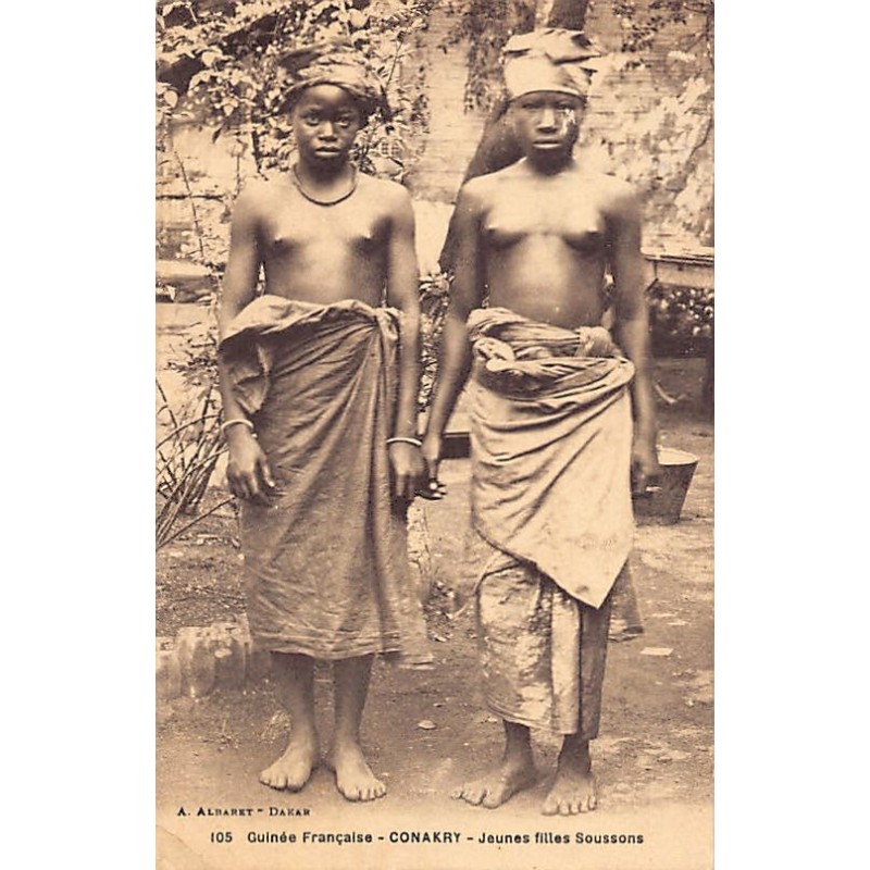 Rare collectable postcards of ETHNIC NUDE. Vintage Postcards of ETHNIC NUDE