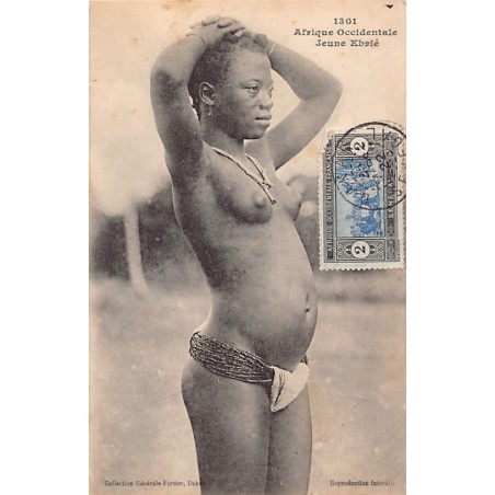 Rare collectable postcards of ETHNIC NUDE. Vintage Postcards of ETHNIC NUDE