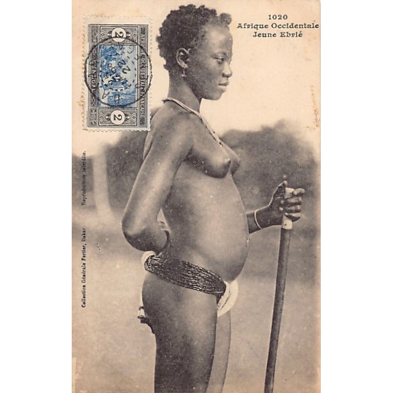 Rare collectable postcards of ETHNIC NUDE. Vintage Postcards of ETHNIC NUDE