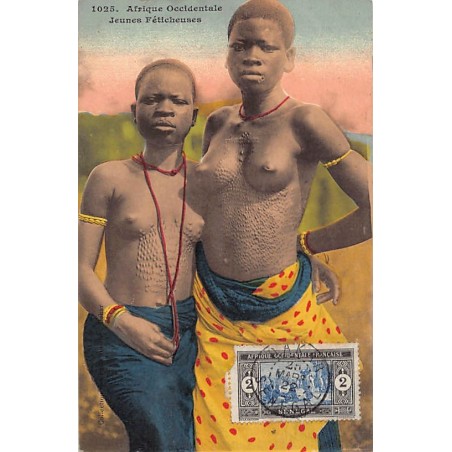 Rare collectable postcards of ETHNIC NUDE. Vintage Postcards of ETHNIC NUDE