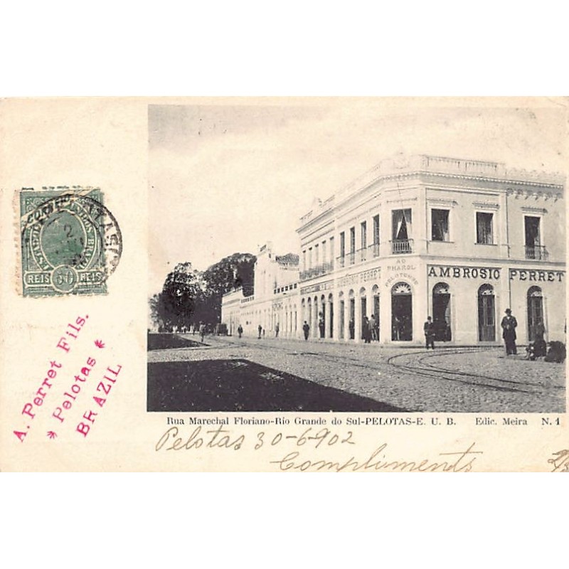 Rare collectable postcards of BRAZIL. Vintage Postcards of BRAZIL