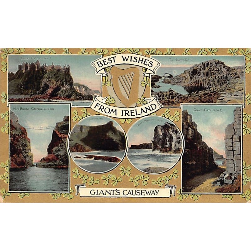 Rare collectable postcards of IRELAND. Vintage Postcards of IRELAND