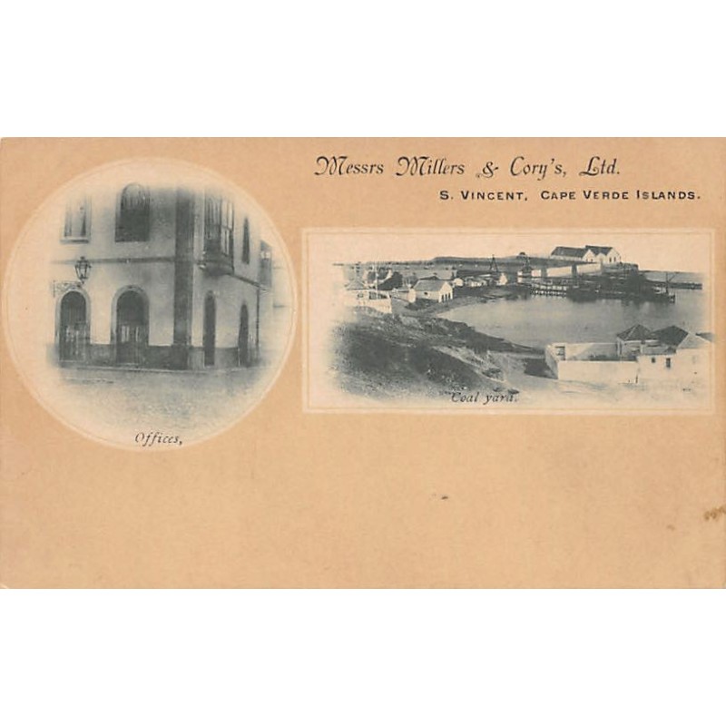 Rare collectable postcards of CABO VERDE. Vintage Postcards of CABO VERDE