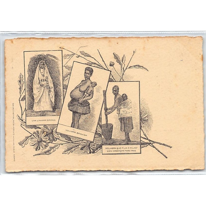 Rare collectable postcards of CABO VERDE. Vintage Postcards of CABO VERDE