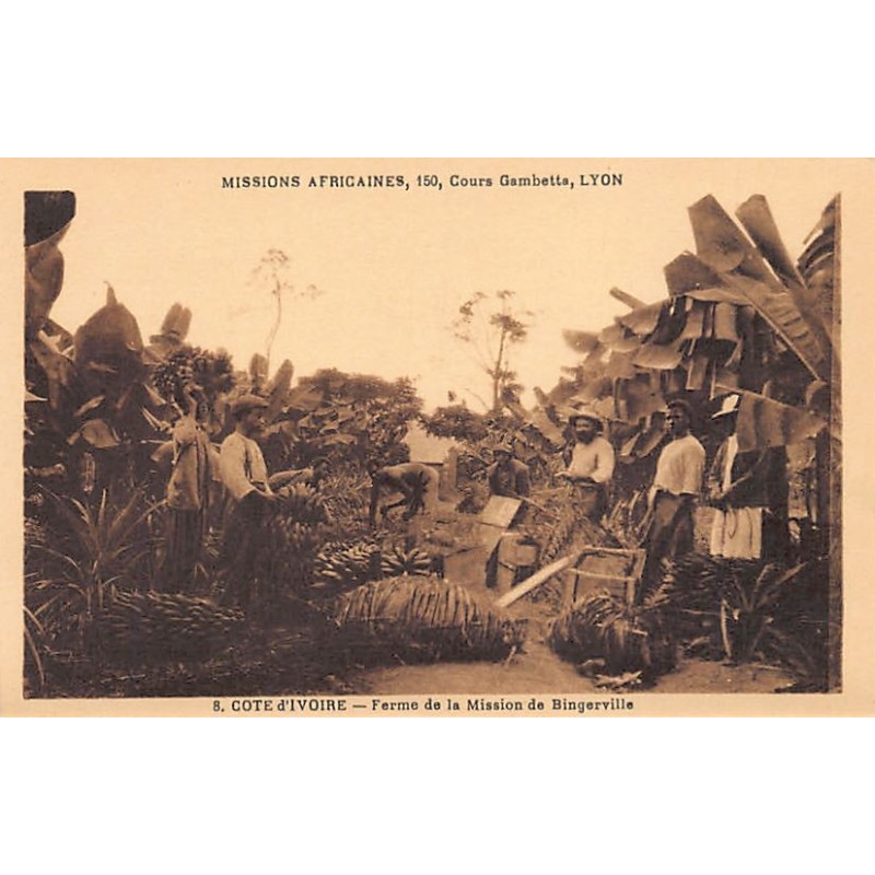 Rare collectable postcards of IVORY COAST Côte d'Ivoire. Vintage Postcards of IVORY COAST Côte d'Ivoire