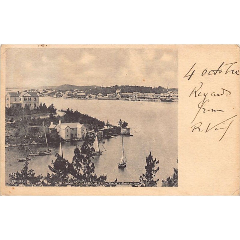 Rare collectable postcards of BERMUDA. Vintage Postcards of BERMUDA