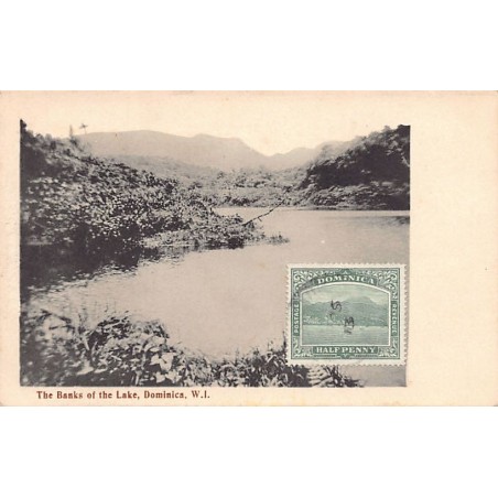 Rare collectable postcards of DOMINICA. Vintage Postcards of DOMINICA