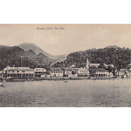 Rare collectable postcards of DOMINICA. Vintage Postcards of DOMINICA