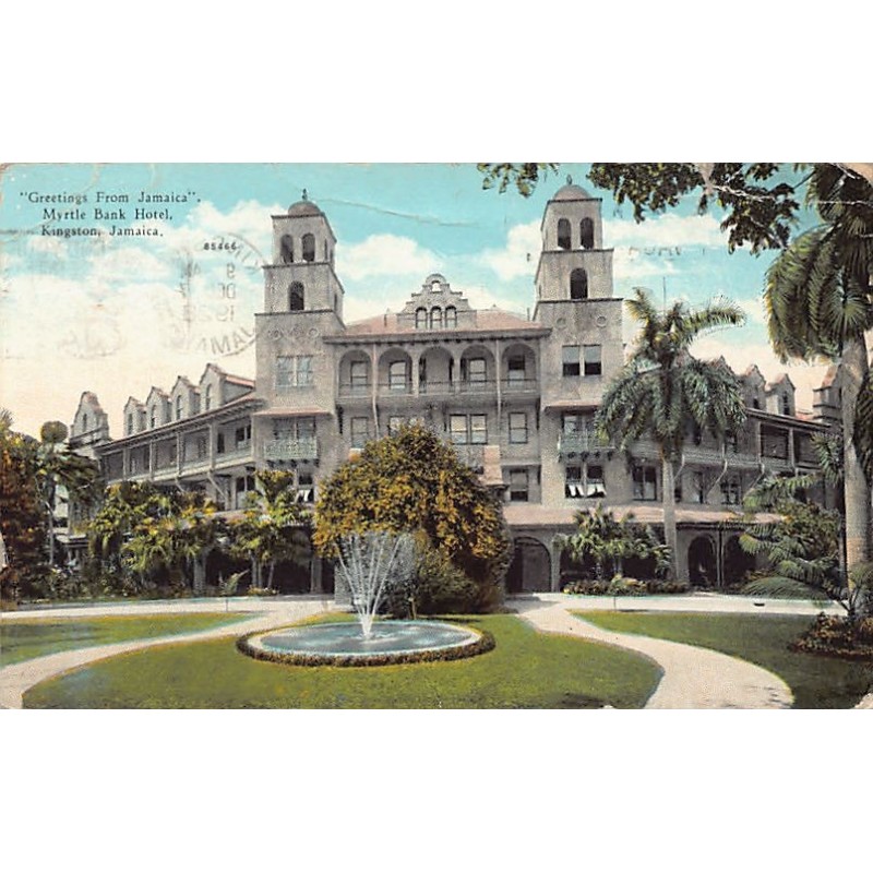 Rare collectable postcards of JAMAICA. Vintage Postcards of JAMAICA