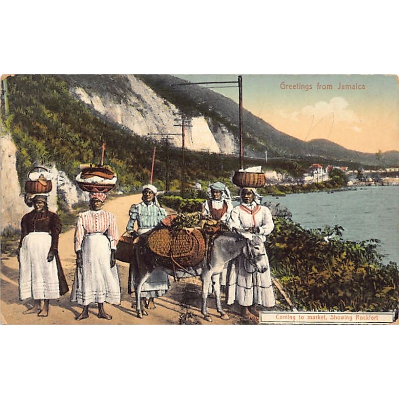 Rare collectable postcards of JAMAICA. Vintage Postcards of JAMAICA