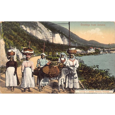 Rare collectable postcards of JAMAICA. Vintage Postcards of JAMAICA