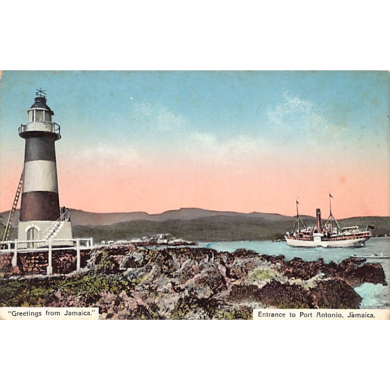 Rare collectable postcards of JAMAICA. Vintage Postcards of JAMAICA