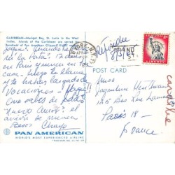 Rare collectable postcards of SAINT LUCIA. Vintage Postcards of SAINT LUCIA