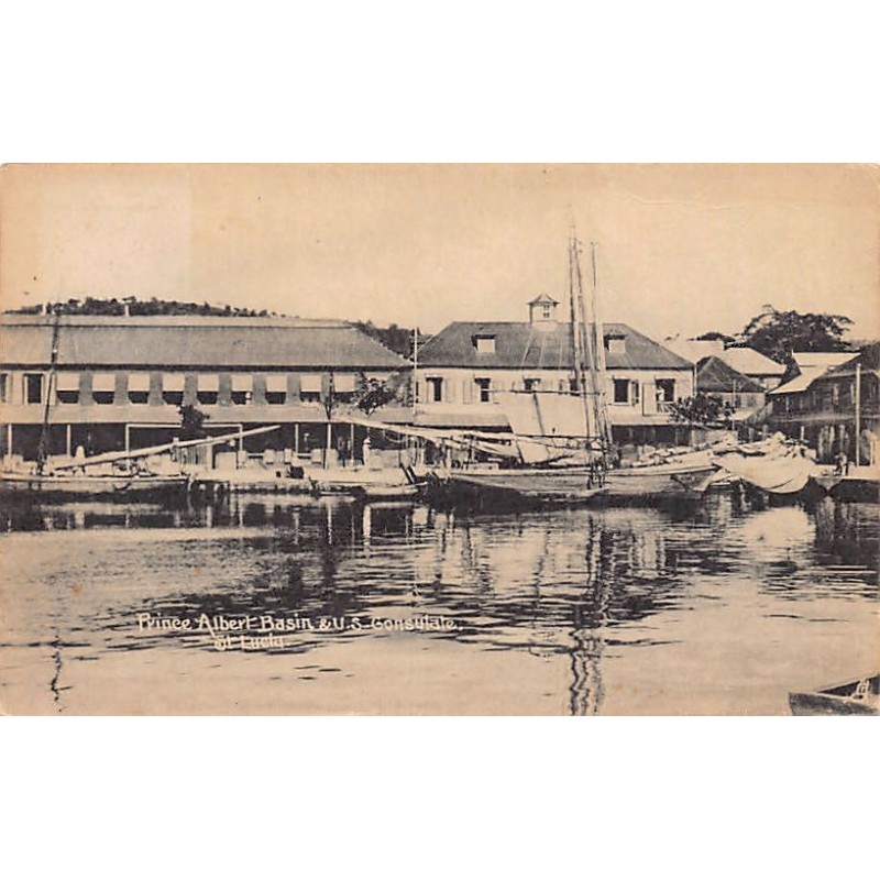 Rare collectable postcards of SAINT LUCIA. Vintage Postcards of SAINT LUCIA