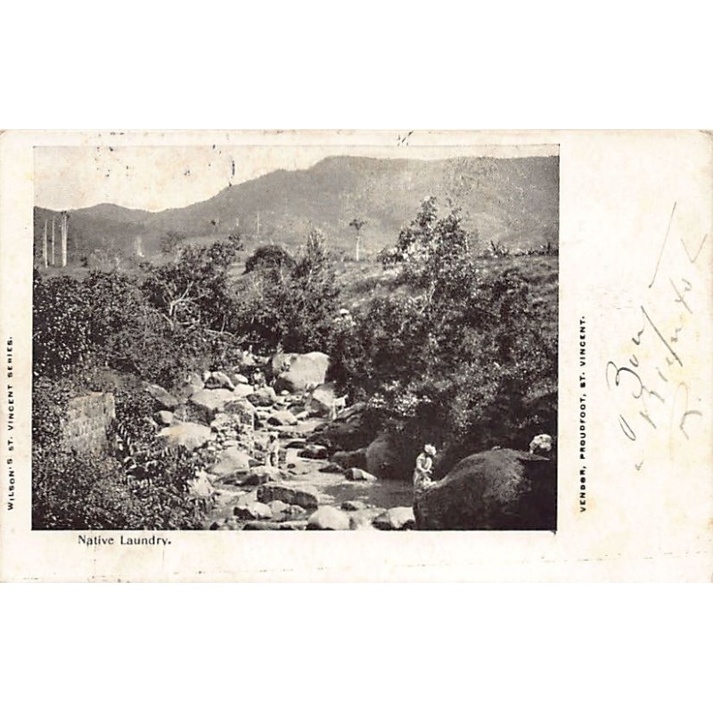 Rare collectable postcards of SAINT VINCENT. Vintage Postcards of SAINT VINCENT