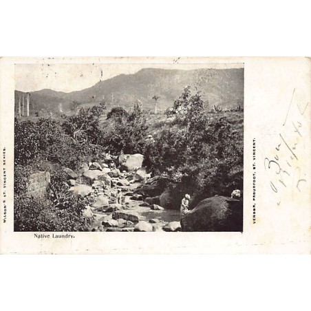 Rare collectable postcards of SAINT VINCENT. Vintage Postcards of SAINT VINCENT