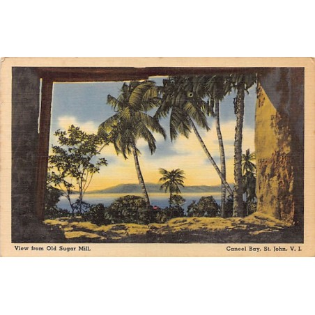 Rare collectable postcards of U.S. Virgin Islands. Vintage Postcards of U.S. Virgin Islands