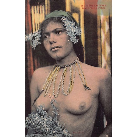 Rare collectable postcards of ETHNIC NUDE. Vintage Postcards of ETHNIC NUDE
