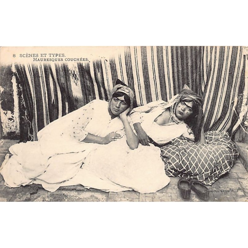 Rare collectable postcards of ETHNIC NUDE. Vintage Postcards of ETHNIC NUDE