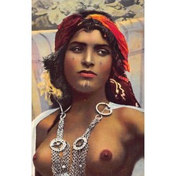 Rare collectable postcards of ETHNIC NUDE. Vintage Postcards of ETHNIC NUDE