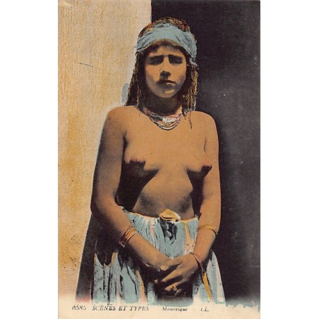Rare collectable postcards of ETHNIC NUDE. Vintage Postcards of ETHNIC NUDE