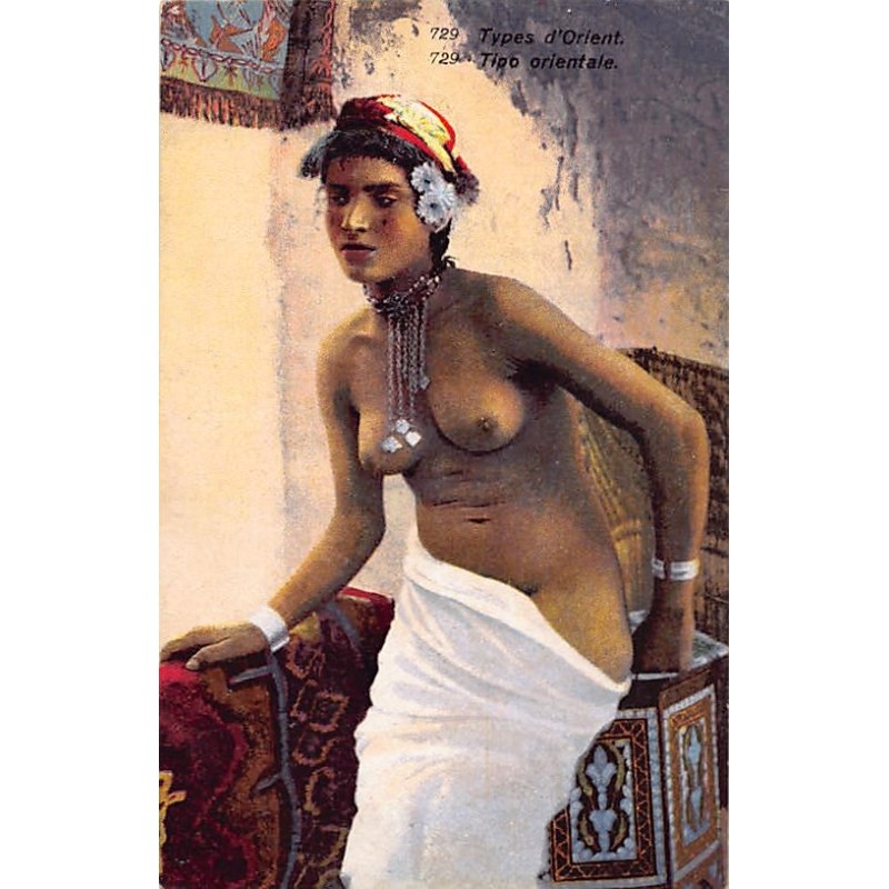 Rare collectable postcards of ETHNIC NUDE. Vintage Postcards of ETHNIC NUDE