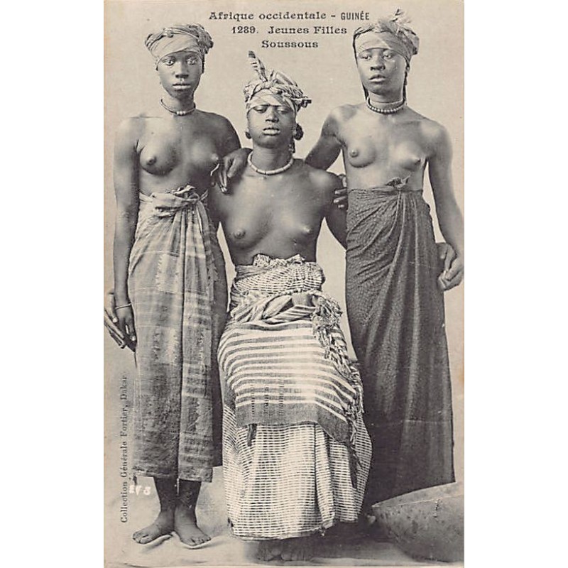 Rare collectable postcards of ETHNIC NUDE. Vintage Postcards of ETHNIC NUDE