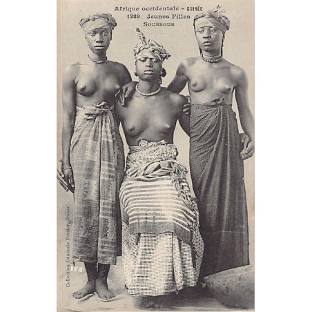 Rare collectable postcards of ETHNIC NUDE. Vintage Postcards of ETHNIC NUDE