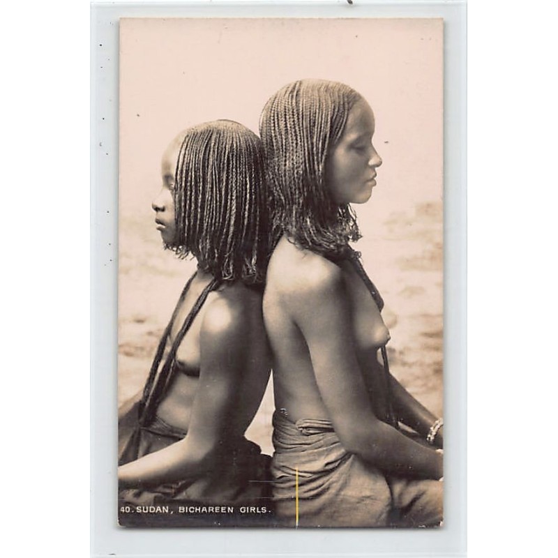 Rare collectable postcards of ETHNIC NUDE. Vintage Postcards of ETHNIC NUDE