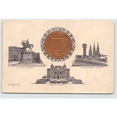 Rare collectable postcards of CROATIA. Vintage Postcards of CROATIA