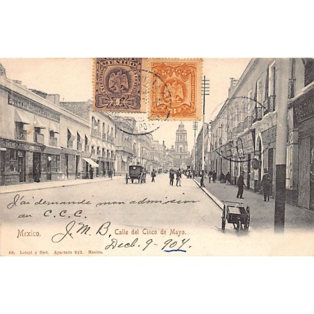 Rare collectable postcards of MEXICO. Vintage Postcards of MEXICO