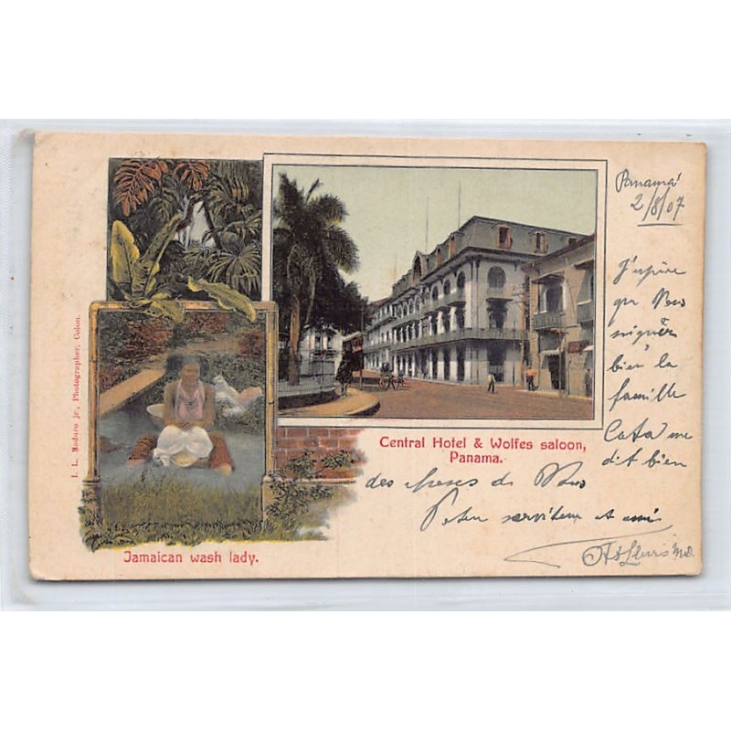 Rare collectable postcards of PANAMA. Vintage Postcards of PANAMA