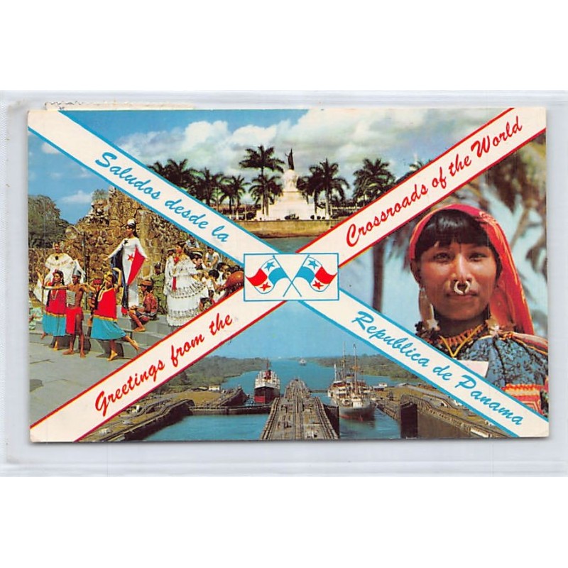 Rare collectable postcards of PANAMA. Vintage Postcards of PANAMA