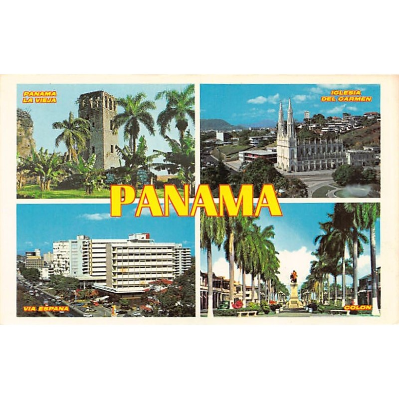 Rare collectable postcards of PANAMA. Vintage Postcards of PANAMA