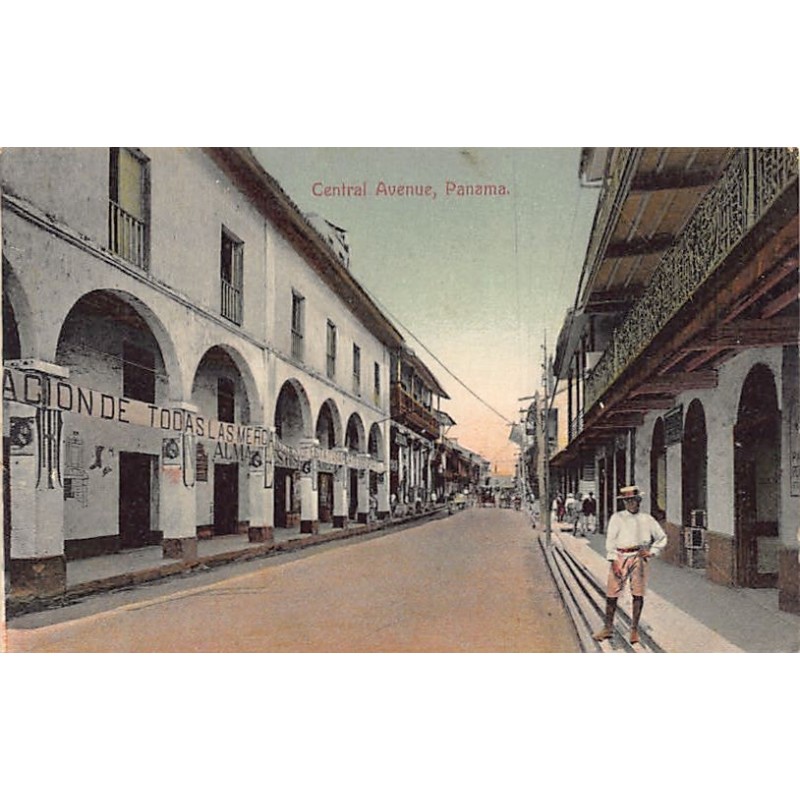 Rare collectable postcards of PANAMA. Vintage Postcards of PANAMA