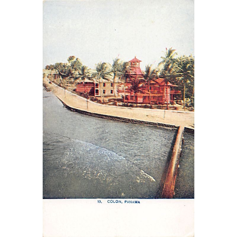 Rare collectable postcards of PANAMA. Vintage Postcards of PANAMA