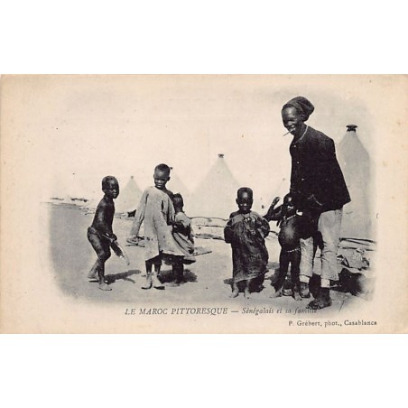 Rare collectable postcards of SENEGAL. Vintage Postcards of SENEGAL
