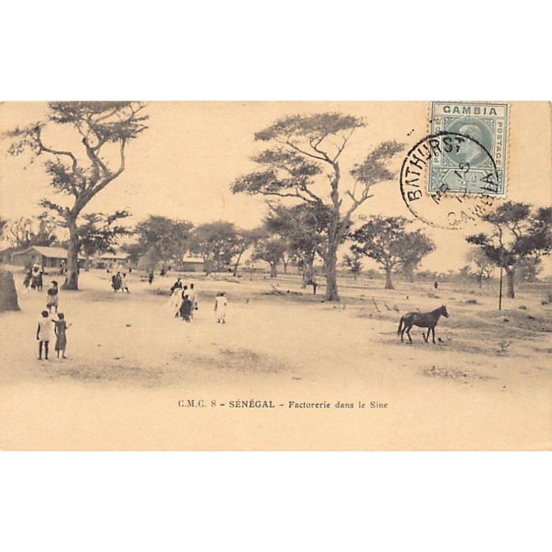 Rare collectable postcards of SENEGAL. Vintage Postcards of SENEGAL