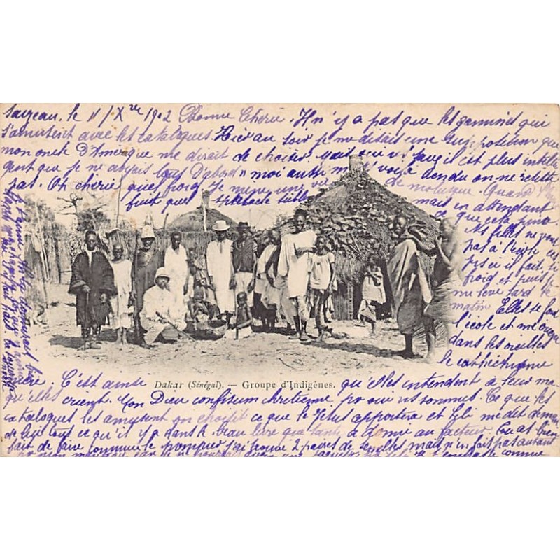 Rare collectable postcards of SENEGAL. Vintage Postcards of SENEGAL