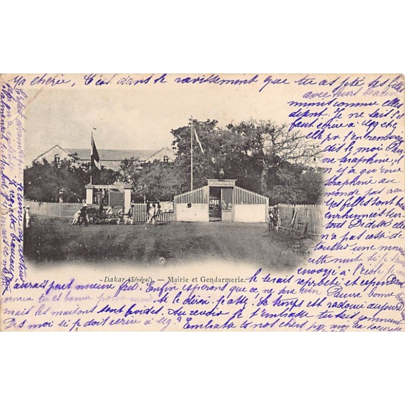 Rare collectable postcards of SENEGAL. Vintage Postcards of SENEGAL
