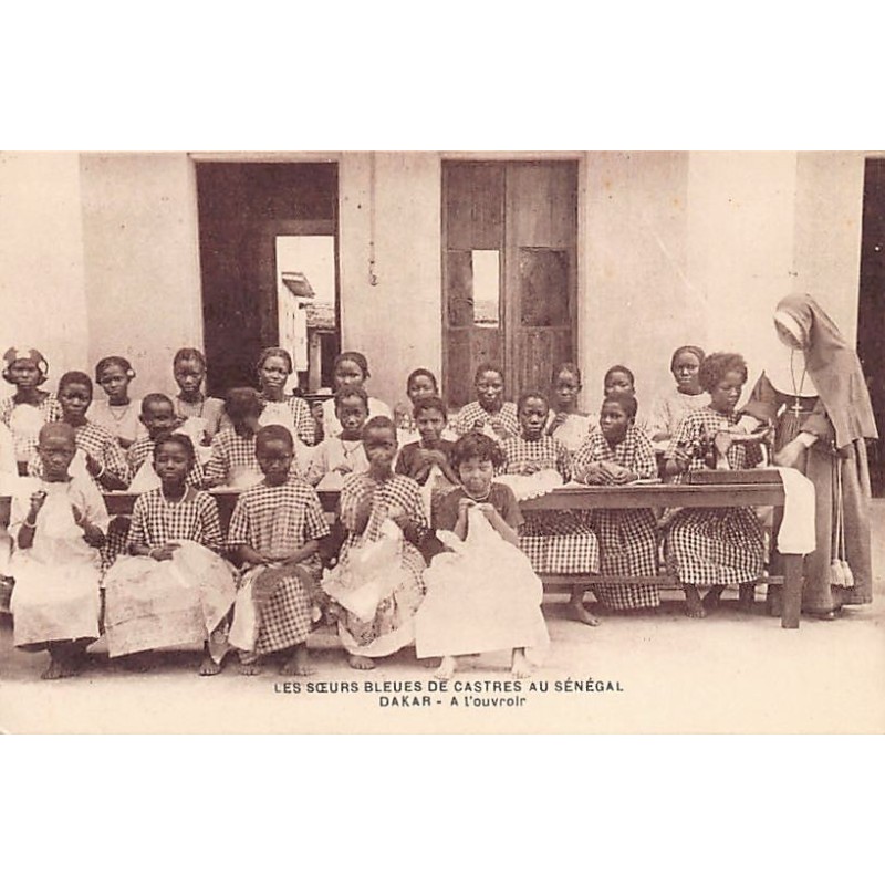 Rare collectable postcards of SENEGAL. Vintage Postcards of SENEGAL