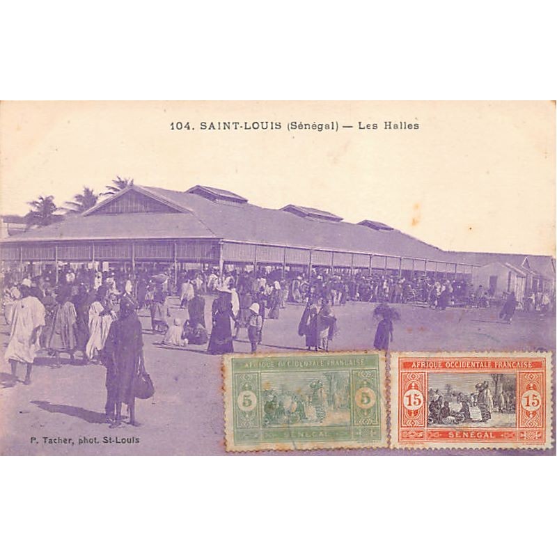 Rare collectable postcards of SENEGAL. Vintage Postcards of SENEGAL